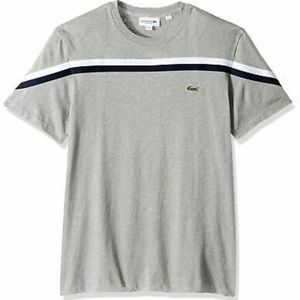Lacoste Men’s Stripe Detail T shirt, NWT, Size L